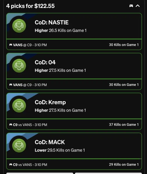 CODPicks W4